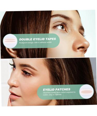 Housoutil 1200 pairs Instant Sided Mesh Paste Lid Fold Breath Side Beauty Tape Double Invisible Double-sided 2.8x1.2cmx6pcs Assorted Colorx6pcs - Buy Online on GoSupps.com