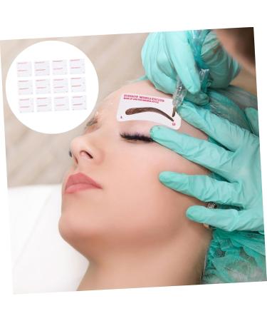 NOLITOY 72pcs Eyebrow Stickers Eyebrow Drawing Sticker Eyebrow Shaper Kit Hair Care Product Miss Girl 8.5x8.5cm As Shown - Buy Online on GoSupps.com