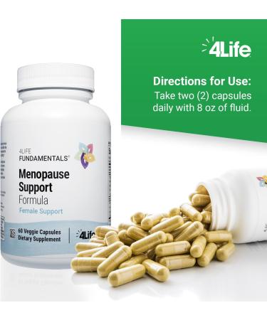 4Life - BioGenistein Ultra - Menopause Support Formula - Soy Isoflavones Black Cohosh & Chaste Tree with Quercetin & Turmeric - 60 Veggie Capsules - Buy Online on GoSupps.com