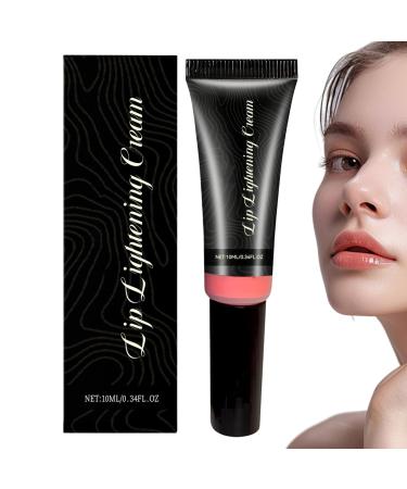 Lip Lightening Cream 10 ml moisturizing lip balm Illuminate lip treatment balm Lip highlighter for dark lips to lighten and quick touchups