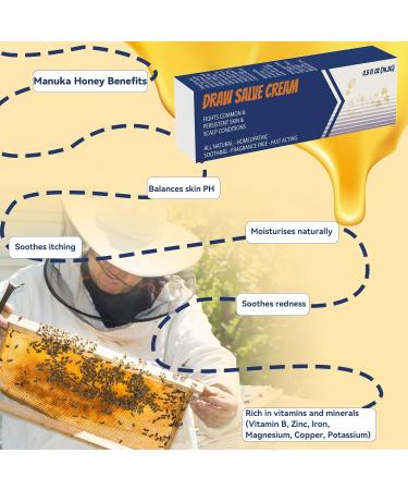 Fast Acting Drawing Salve Cream for Eczema Relief - Moisturizer for Itchy Skin Suitable for Adults & Children - Buy Online on GoSupps.com