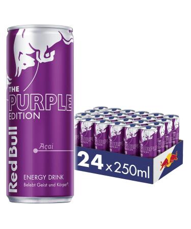 Buy Red Bull Energy Drink Set - White & Purple Editions (24 x 250ml) - International Shipping Available - Buy Online on GoSupps.com