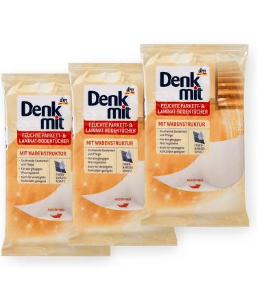 15 Gently Perfumed Wet Wipes for Parquet & Laminate - Set of 3 for Effortless Cleaning | International Shipping - Buy Online on GoSupps.com