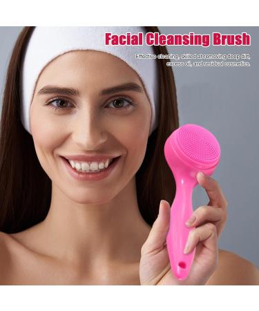 Silicone Face Scrubber | Manual Face Cleansing | Handheld Facial Cleansing Scrub | Waterproof Cat Paw Shaped Manual Spatula Scrubber Skincare Face Cleanser for Women Silicone Face Brush - Buy Online on GoSupps.com