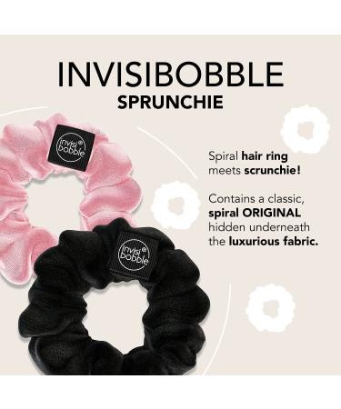  - Invisibobble Sprunchie Original True Black/Prima Ballerina 2  Pack