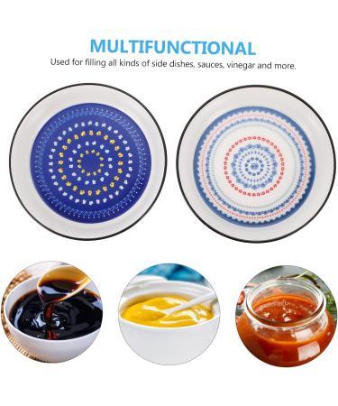 MAGICLULU 2pcs Dish Sushi Dipping Bowl Kitchen Utensils Japanese Sauce Bowl Small Condiment Bowls Dipping Bowls Condiments Ramekins Seasoning Holder Kitchen Gear Japanese-Style Ceramics - Buy Online on GoSupps.com