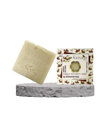 Black Garlic Organic Bar Soap Moisturizing Soap Made from Natural Oil | Hair Hand Face Body Bath Wash | Skin Care Cleanser Shampoo