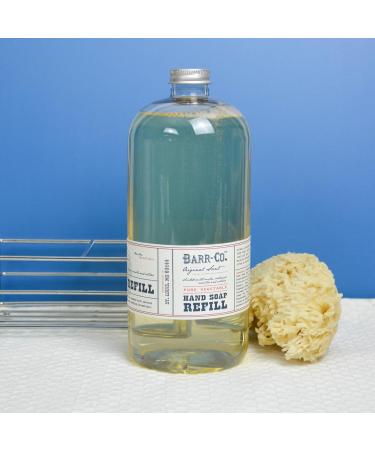 BARR-CO. Liquid Soap Refill Natural Hand Soap with Oat Vanilla & Vetiver Vegan Moisturizing Formula for Bathroom & Kitchen Original Scent 32fl oz Original 32 Fl Oz (Pack of 1) - Buy Online on GoSupps.com