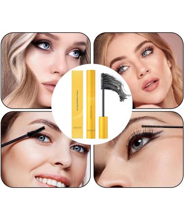 Intense Volume Mascara - 15g Waterproof Mascara for Lengthened and Voluminous Lashes | Anti-Clumping Water Resistant Smudge-Proof for Women and All Skin Types - Buy Online on GoSupps.com