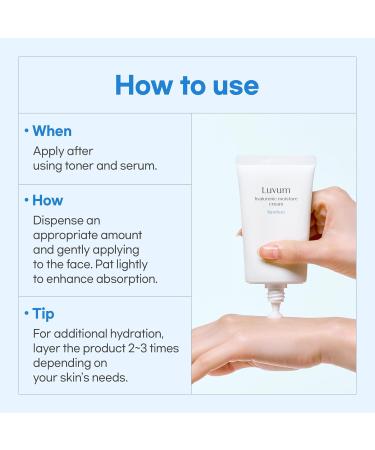 Hyaluronic Acid Moisturizer for Long-Lasting Hydration | Smooth Skin & Gentle Formula | 2.36 fl. oz - International Shipping Available - Buy Online on GoSupps.com