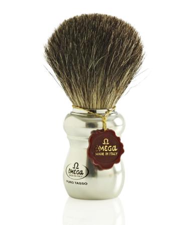 Omega 6653 Pure Badger Hair Shaving Brush | Premium Shaving Accessories for a Luxurious Experience - International Shipping Available - Buy Online on GoSupps.com