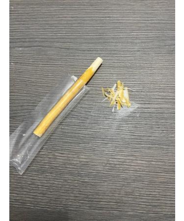 Golden Miswak Sticks for Teeth  MAY Sewak Toothbrush  Natural Toothbrush for Whiter Teeth  Lightweight Wood Brush for Healthy Gums  Muslim Tooth Stick  Condensed Miswak Extract  Yellow 1 Count (Pack of 1) 1