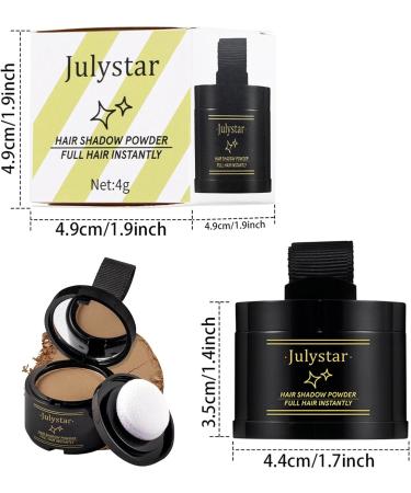 Hair Root Cover Waterproof Hair Attachments Effortlessly Restore Hair Roots 4G Quick Cover Gray Hair Root Concealer LongLasting SweatProof Root Cover MultiPurpose Hair Root Powder 1g 1er Pack - Buy Online on GoSupps.com