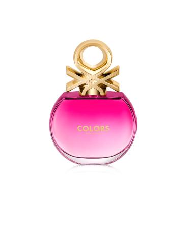 Benetton Colors Eau De Toilette Spray for Women Pink 2.7 Ounce Pink 2.7 Ounce (Pack of 1)