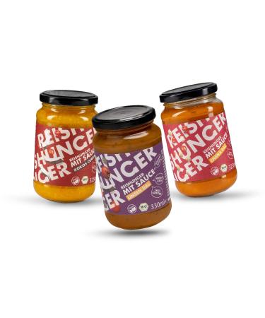 Buy Reishunger Organic Sauce Lenses Dal 3x330ml - Vegan Gluten-Free Aromatic Curry Sauce for Rice Pasta and Lentils - Buy Online on GoSupps.com