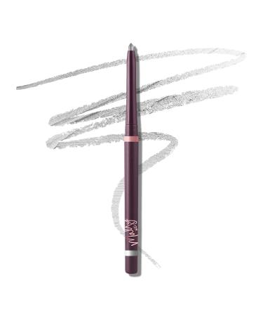 Mally Beauty Evercolor Gel Waterproof Eyeliner - Sterling - Creamy Long-Lasting Smudge-Proof Gel Formula - Retractable Eye Liner