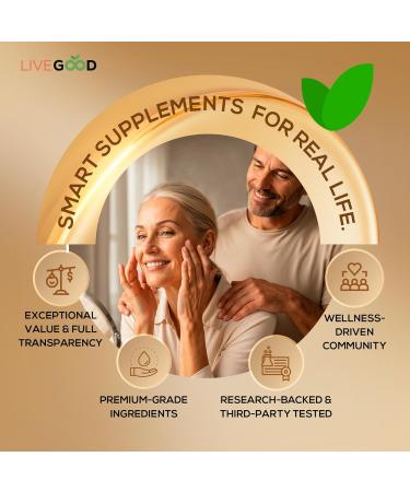 LIVEGOOD Instant Youth Wrinkle Reducer Face and Eye Smoothing Cream for Fine Lines and Puffiness Fast-Absorbing Silicate Formula for Temporary Firming and Visible Results in Minutes (30 mL) - Buy Online on GoSupps.com