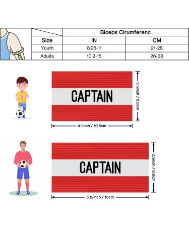 Vertelife Captain's Band - Rubber Armband for Football & Rugby | Stylish & Durable Captain Arm Band for Adults & Kids (Black) - Buy Online on GoSupps.com