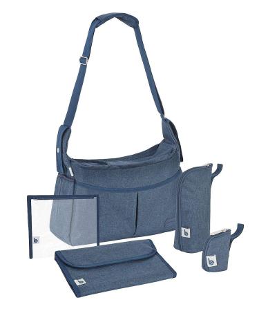Babymoov Urban Bag Blue Changing Bag Melange Blue