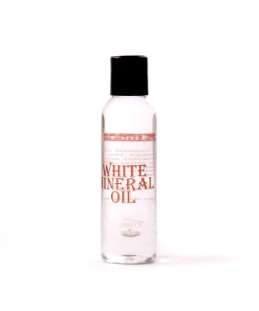 Mystic Moments |White mineral carrier oil 125 ml - pure and natural oil perfect for hair face nails aromatherapy massage and oil thinning vegan GVO