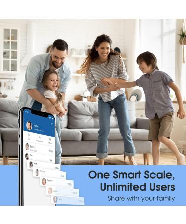 PICOOC Smart Scale for Body Weight - 13 Body Composition Monitor for BMI Water Muscle Weight Loss Sync Smartphone App - Buy Online on GoSupps.com