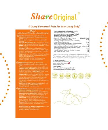 Share Original Plum 500 g and Aqua d'Oro 2 x 240 ml - Buy Online on GoSupps.com