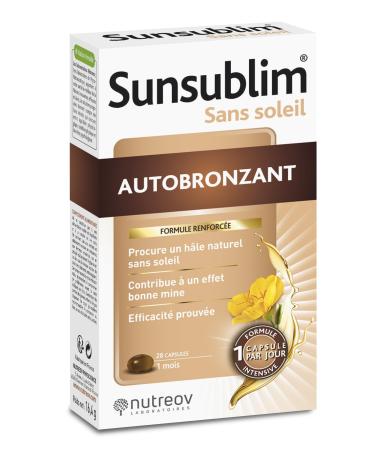 Nutreov Sunsublim Self-Tanner 28 Gel-Caps