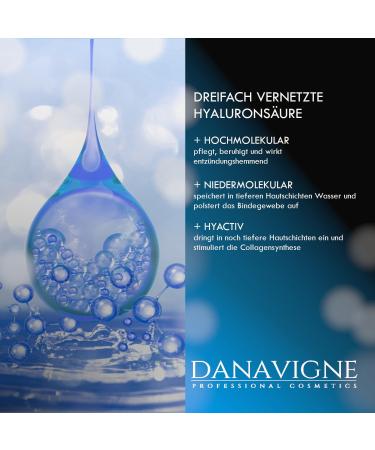 Danavigne Hyaluron Eye Roll-On | Triple Hyaluronic Acid Serum for Dark Circles & Wrinkles | 10ml - Unisex Skincare Solution - Buy Online on GoSupps.com