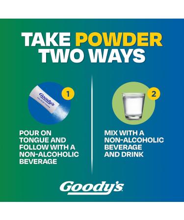 Goody s Headache Relief Plus Mental Alertness Powder with Aspirin and Caffeine Strawberry Citrus Flavor 16 Count - Buy Online on GoSupps.com