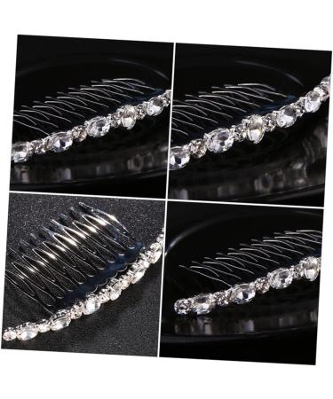 FRCOLOR Wedding Diamond Comb 1 Pc Hair Comb Crystal Headband Bridesmaid Hair Accessories Exquisite Headwear Crystal Side Carpal Tunnel Wrist Brace Pearl Rhinestones Hairpin Rhinestone - Buy Online on GoSupps.com