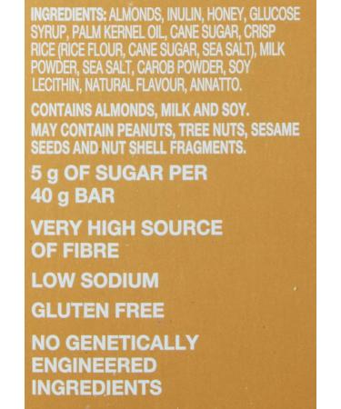 KIND Fruit & Nut Caramel Almond Sea Salt Gluten Free Low Sugar 1.4 Ounce 5 Count - Buy Online on GoSupps.com