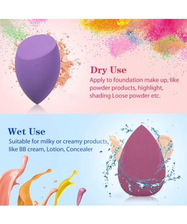 14-Piece Makeup Blender Sponges Set | Beauty Foundation & Concealer Sponge Blenders - Buy Online on GoSupps.com