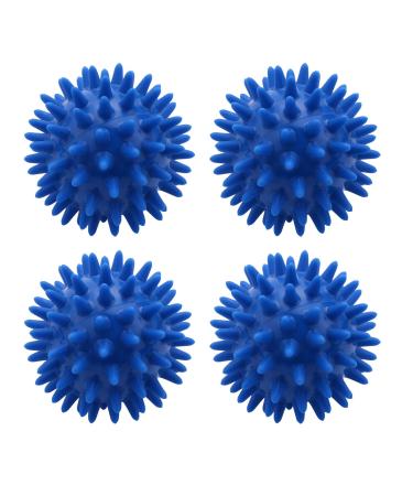 MINIDAHL 4 pieces 6 cm massage balls hedgehog knob ball massage balls therapy ball massage ball