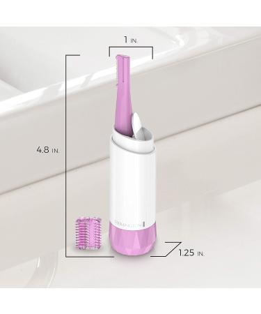 Remington Smooth & Silky Precision Trimmer | Cordless Eyebrow Shaper & Portable Facial Hair Removal Tool - Buy Online on GoSupps.com