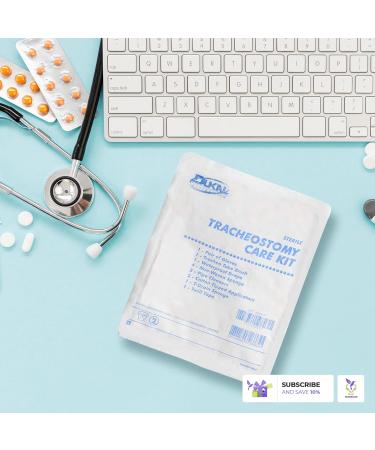 Dukal Tracheostomy Care Kit - Sterile Compact & Disposable | All-in-One Medical Supplies for Individual Needs - Buy Online on GoSupps.com