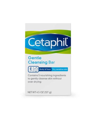 Cetaphil Gentle Cleansing Bar 4.5 oz (127 g)