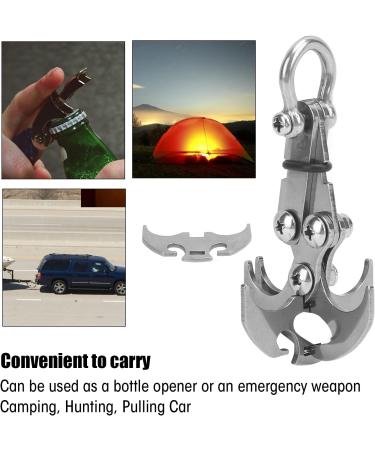Alomejor Gravity Grappling Hook | Survival Claw for Outdoor Mountaineering & Camping | International Shipping Available - Buy Online on GoSupps.com