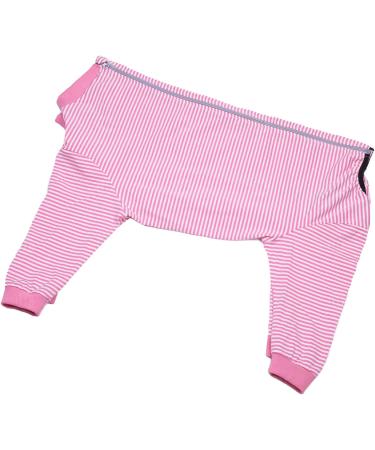 YeaPeeto One-Divider Pajamas for Large & Medium Dogs | Relaxation Hair Loss & Allergy Protection | Anti-Lick Wound Cone Alternative (5XL Pink) - Buy Online on GoSupps.com