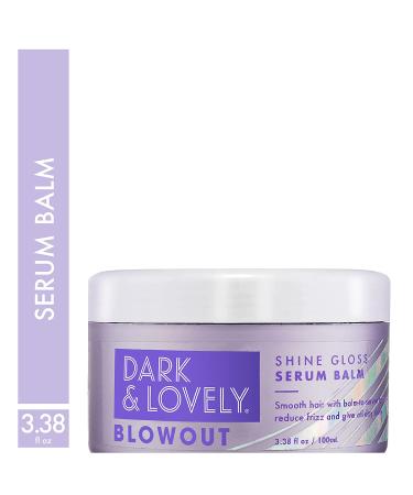 Dark and Lovely Blowout Anti Frizz Smoothing Shine Serum 3.4 fl oz with Castor Oil - For Curly Hair - Buy Online on GoSupps.com