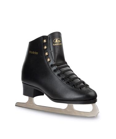 Botas - Model: Robin/Made in Europe (Czech Republic) / Figure Ice Skates for Men, Boys/Color: Black Adult 10
