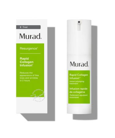 Murad Rapid Collagen Infusion - Resurgence Anti-Aging for Face - Skin Smoothing Cream Targets Deep Wrinkles - Gentle Skin Treatment Backed by Science 1.0 Oz