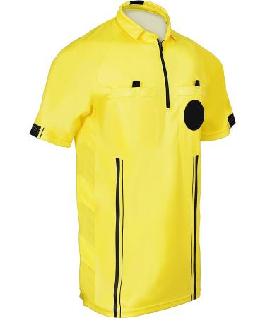 Pro Soccer Referee Package (9 Piece) - Yellow AM (Chest 40-42) - Buy Online on GoSupps.com