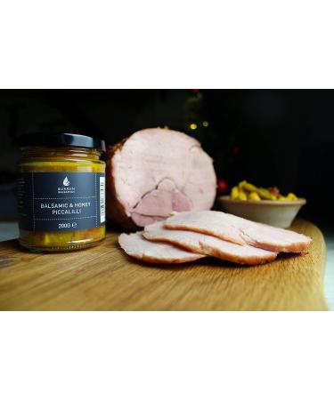 Burren Balsamics Balsamic & Honey Piccalilli 200g - Exquisite Sweet and Tangy Condiment - Buy Online on GoSupps.com