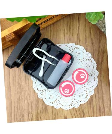 Gatuida 4er Box Container for Contact Lenses | Travel Bag Glasses Case & Eye Care Set - Finger Protection & Cotton Lensetui - Buy Online on GoSupps.com