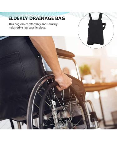 Drainage Bag Holder-Catheter Urinary Bag Catheter Stabilization Device with Adjustable Washable and Reusable High Capacity for Bladder Ostomy Elderly Care(1000ml 1500ml 2000ml) Blue L Large Blue - Buy Online on GoSupps.com