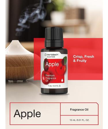 Premium Apple Fragrance Oil 0.51 fl oz - Ideal for Diffusers, Candles, Soap Making & DIY Projects | Horbaach - Buy Online on GoSupps.com