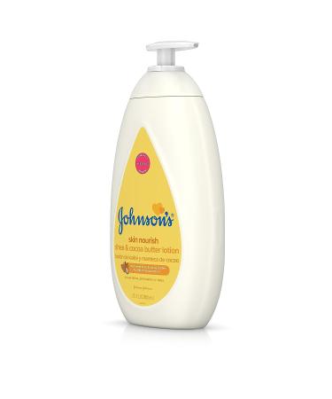 Johnson's Moisturizing Dry Skin Baby Lotion with Shea & Cocoa Butter - 27.1 fl. oz (Pack of 1) - Buy Online on GoSupps.com