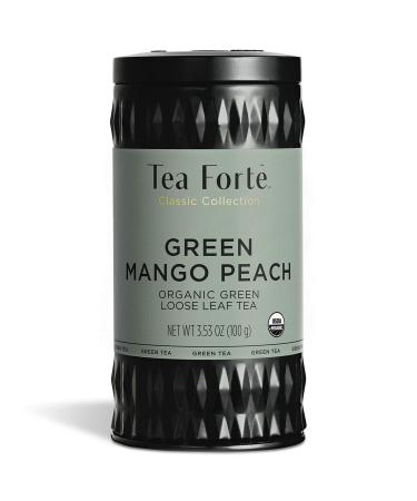 TEA Fort GREEN MANGO PEACH ORGANIC bar 100g Green mango tea organic fishing sfuso