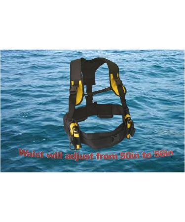 AKM Scuba Diving Weight Harness (2019) - Large | Buy Online Now - Buy Online on GoSupps.com