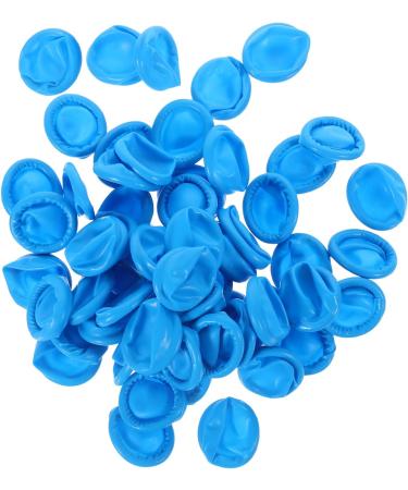 Buy LOGOFUN 100Pcs Butyronitrile Finger Coat - Anti-Wear Finger Protectors for Home Use - Blue | International Shipping Available - Buy Online on GoSupps.com